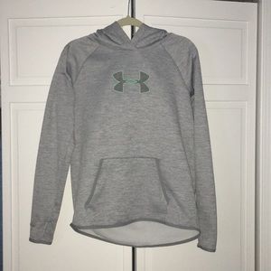gray under armor women's hoodie